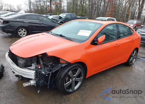 2015 Dodge Dart Gt from USA, damaged, VIN 1C3CDFEB7FD266247
